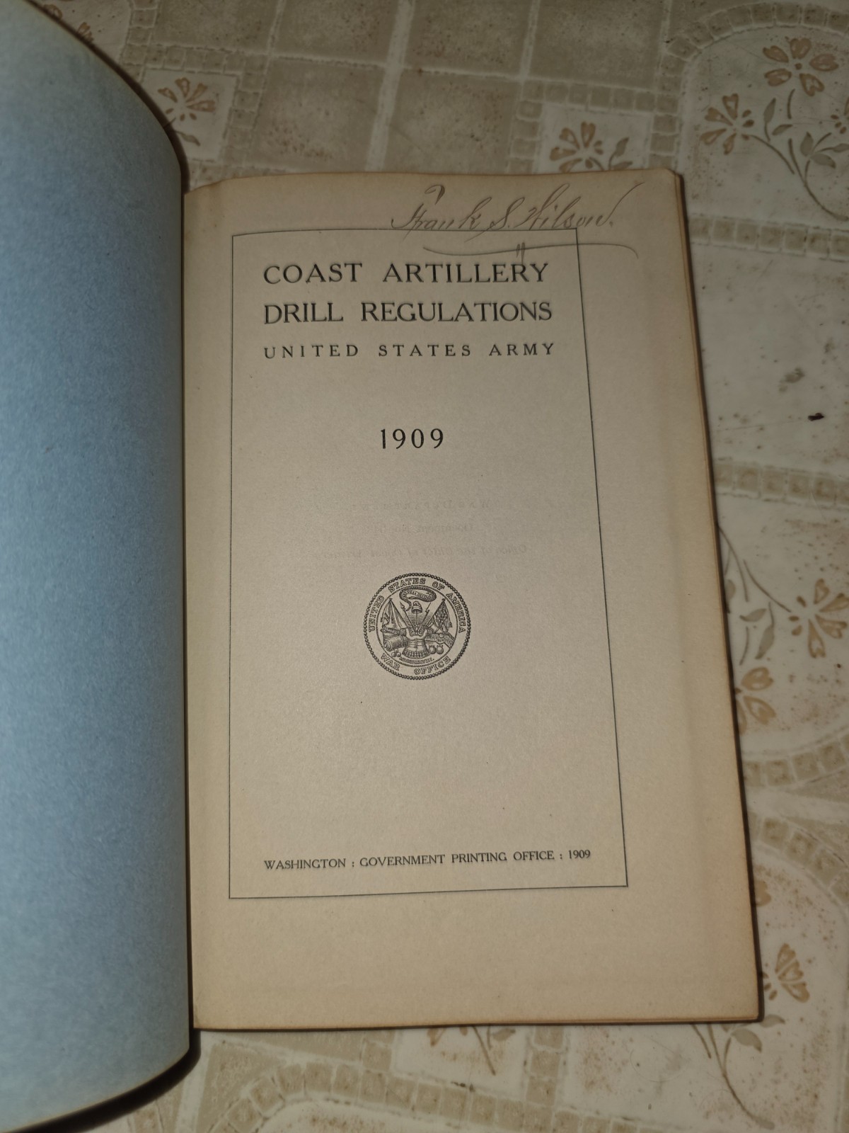 Lot Coast Artillery Drill Regulations books 1898 1906 1909 1914 Seacoast Defense