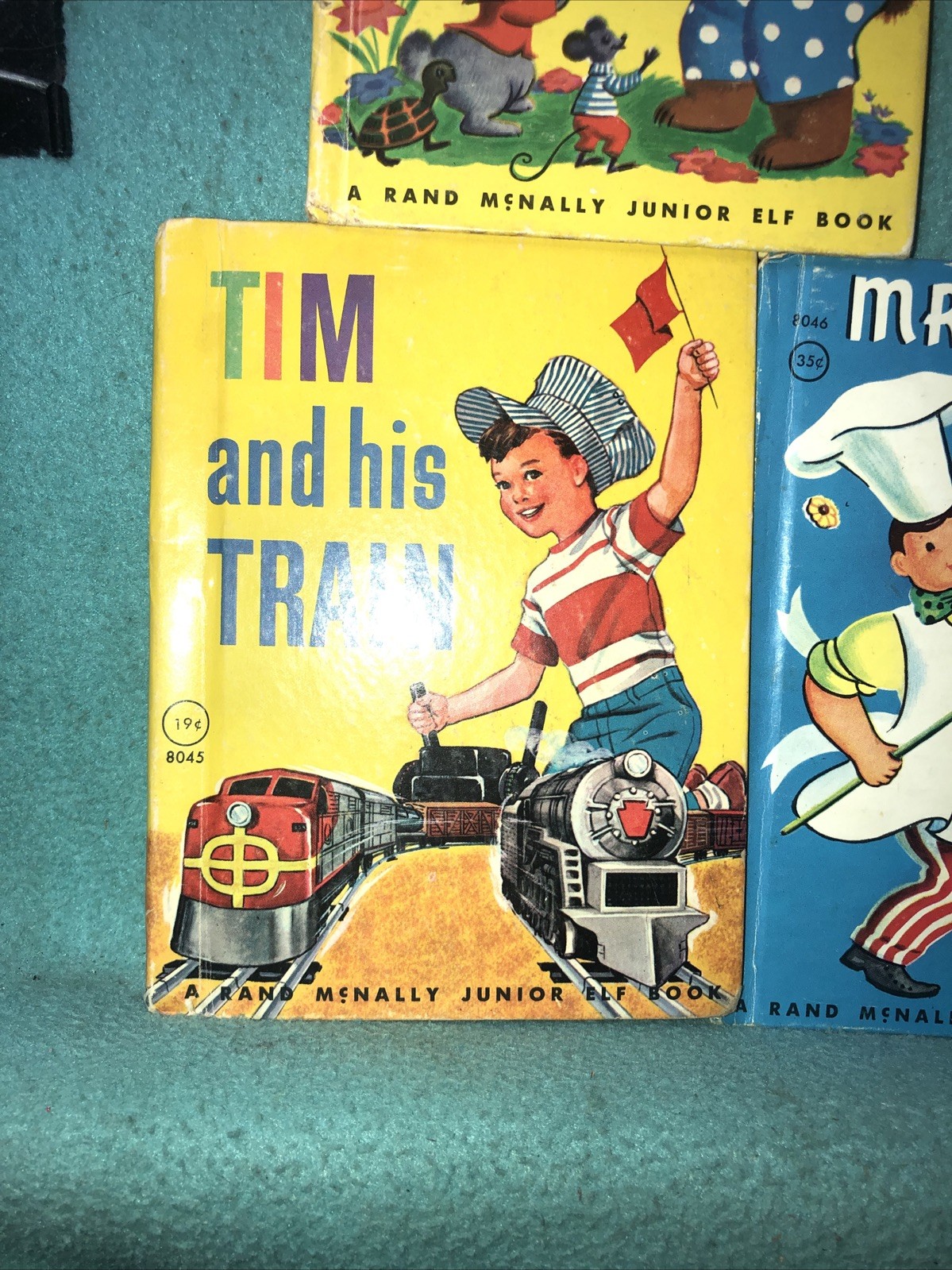 1970’s Rand McNally Junior Elf Books ” lot v “