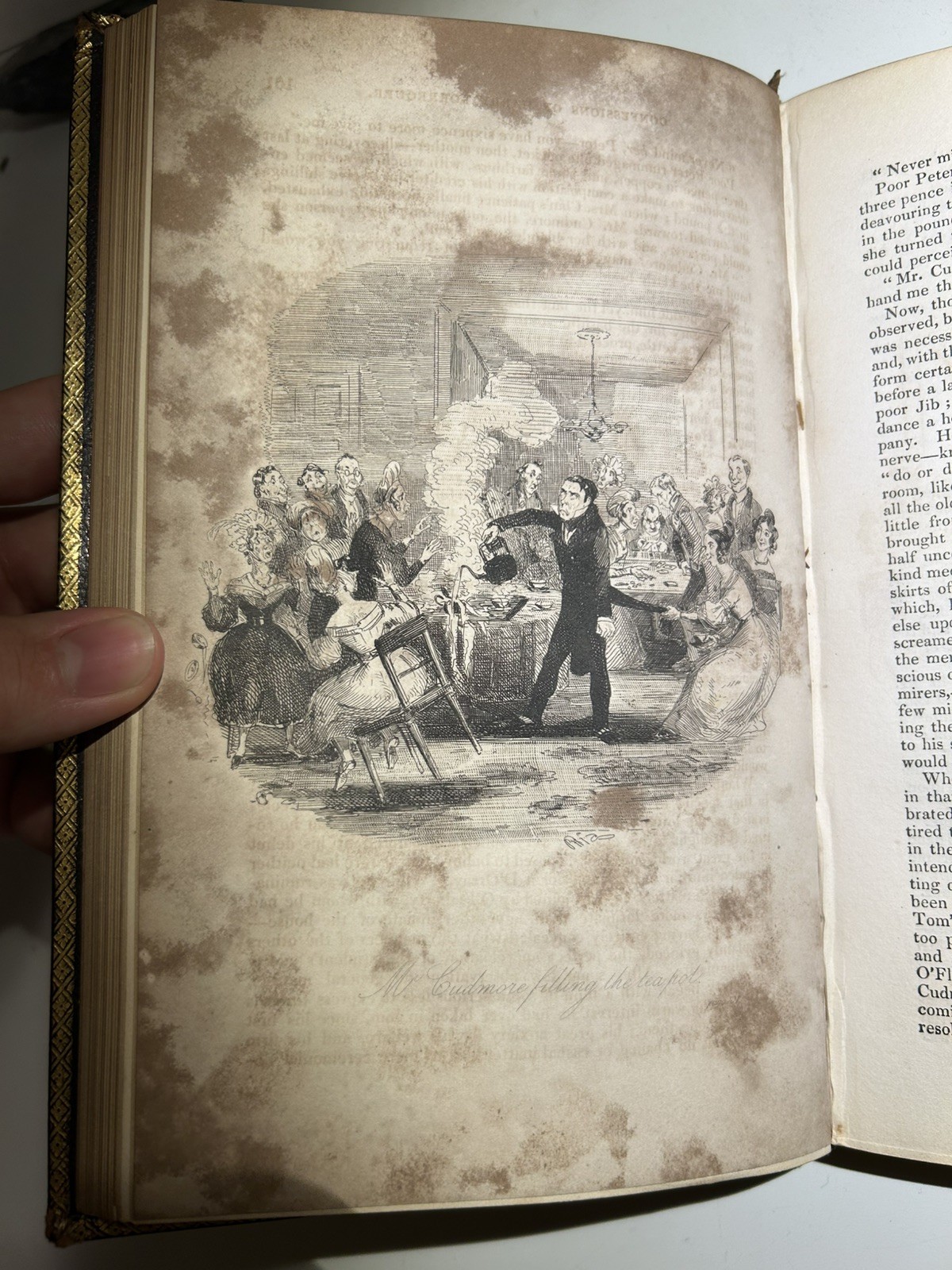 1839 FINE BINDING Harry Lorrequer by Charles Lever, Phiz Illustrated 1st Edition
