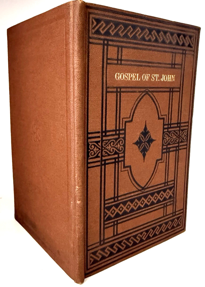 The Gospel According to St. John – American Bible Society 1884 HC Large Print