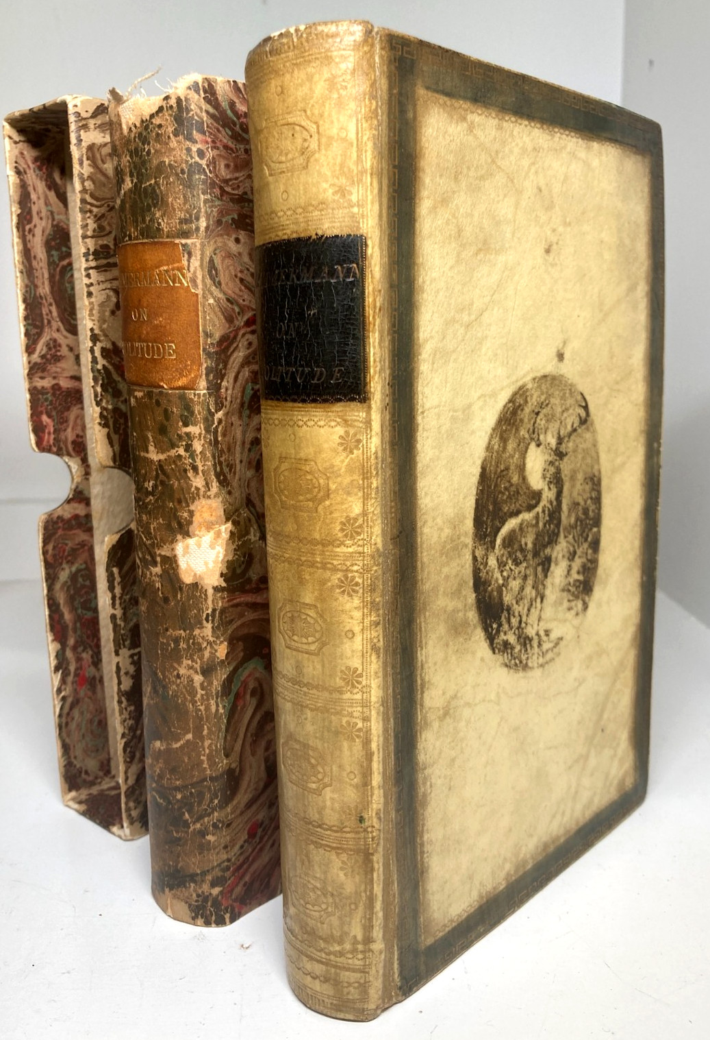 Edwards of Halifax 1792 Transparent Vellum Binding FORE-EDGE PAINTING Zimmermann