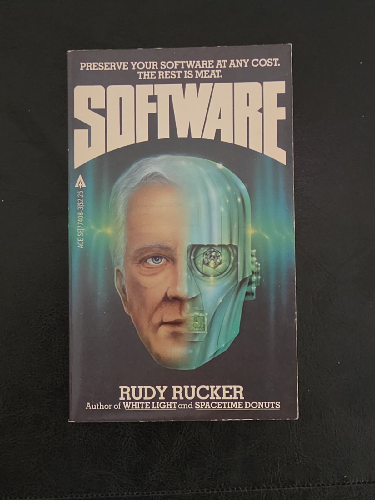 Software by Rudy Rucker 1982 Ace Books Science Fiction Vintage PB