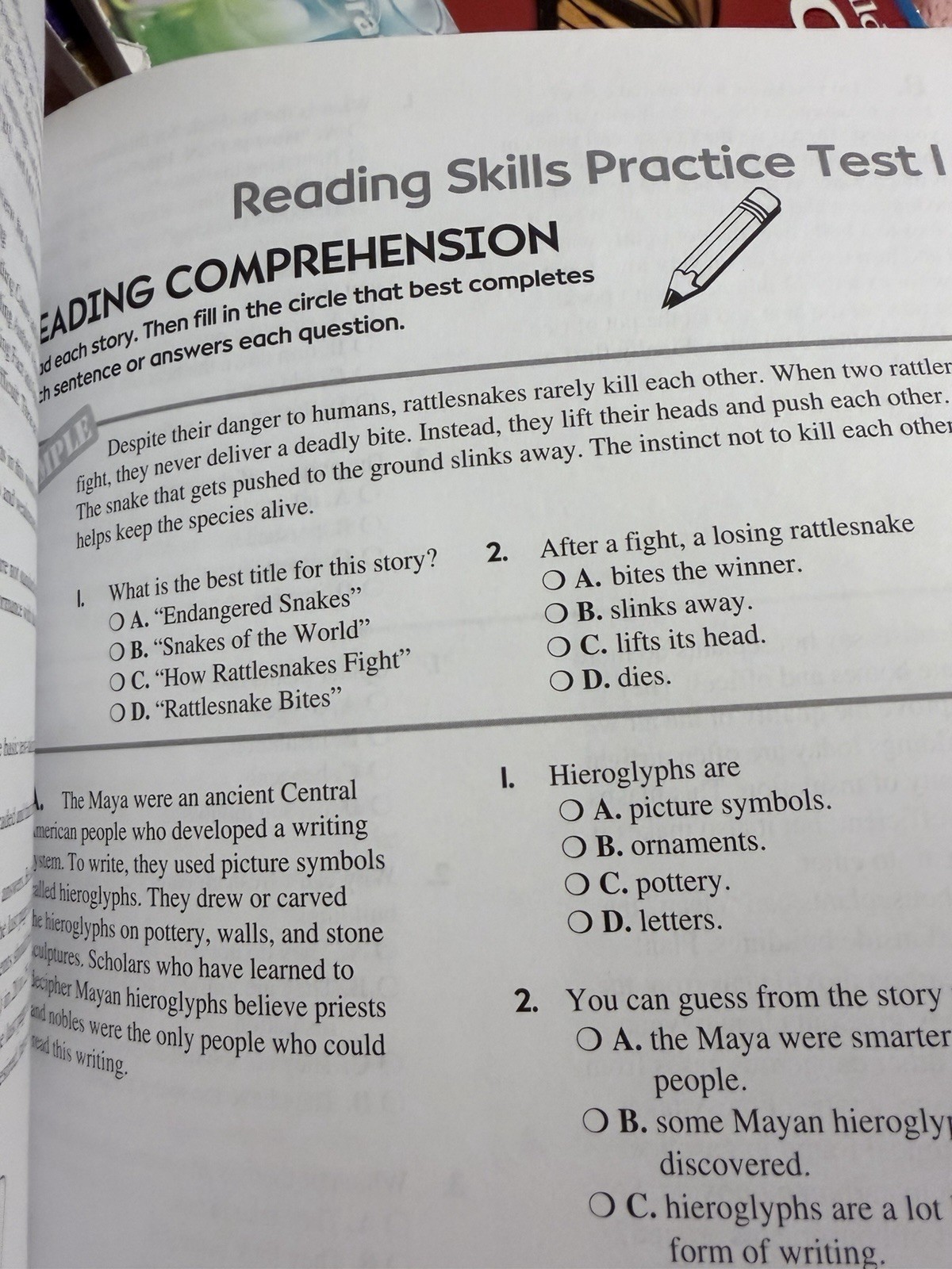 Scholastic Success With Reading Tests, Grade 6 (Scholastic Success with W – GOOD