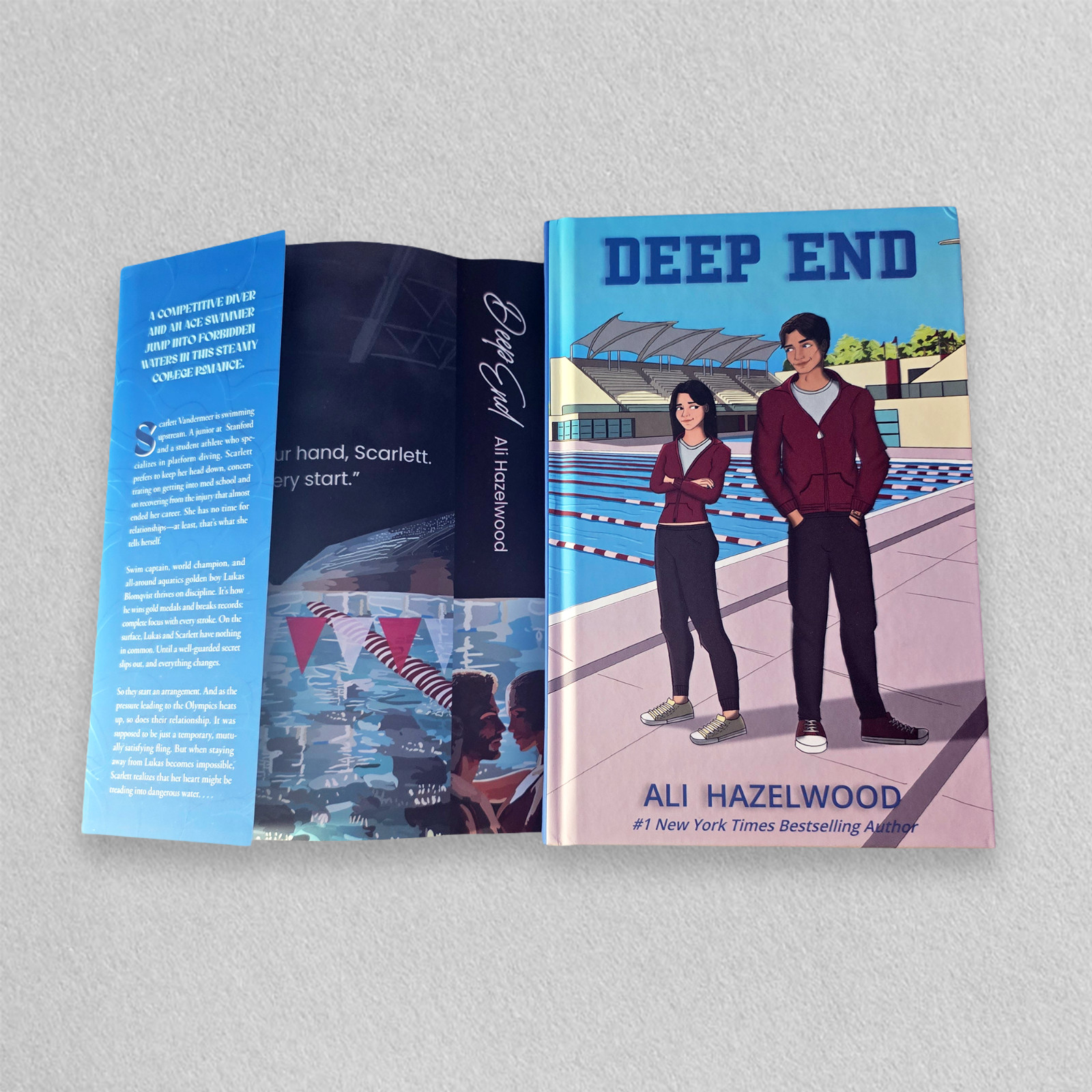 Whet Deep End by Ali Hazelwood Steamy Lit Edition Hand Signed Special Edition