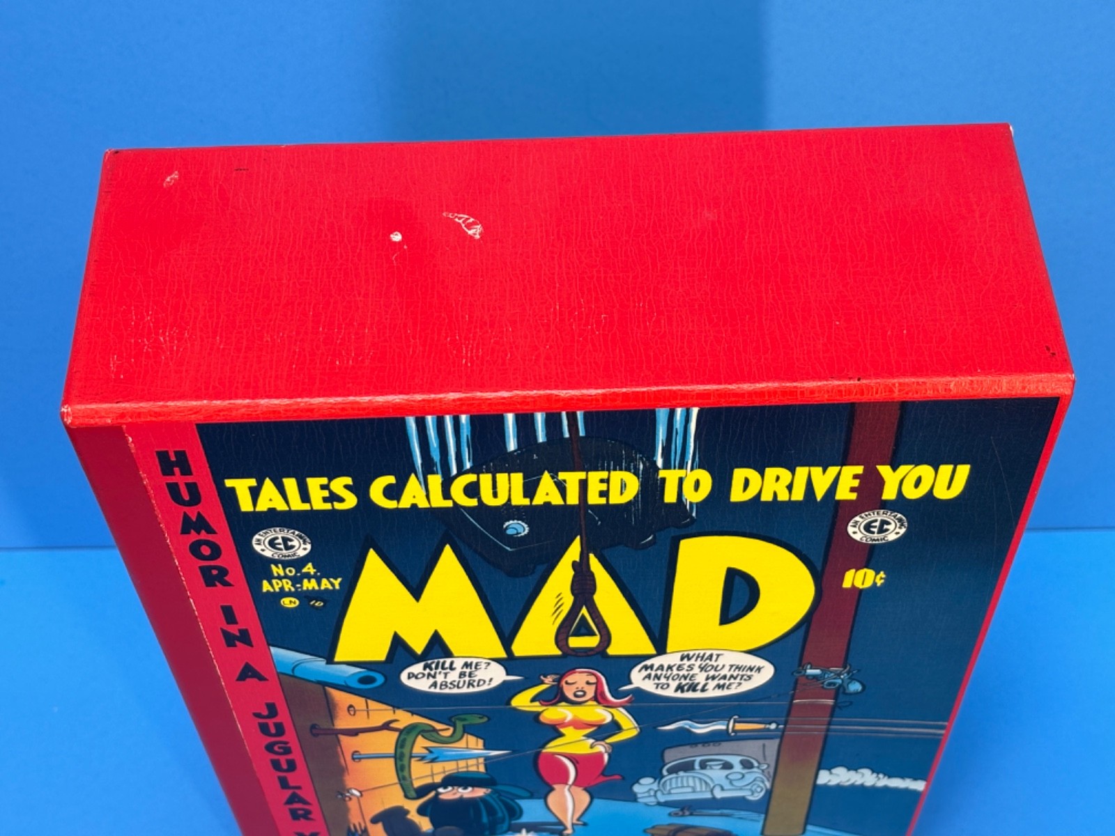 EC Library Mad Magazine Comic Volume 4 in B&W and Slipcase Box