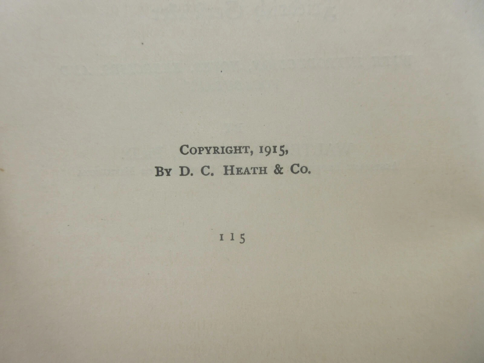 Antique Friedrich Gerstacker Der Wilddieb (DC Heath, 1915) 186 Pages