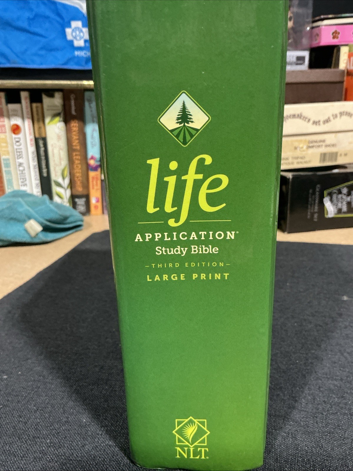 NLT Life Application Study Bible/Large Print (Third Edition) (RL)-Hardcover