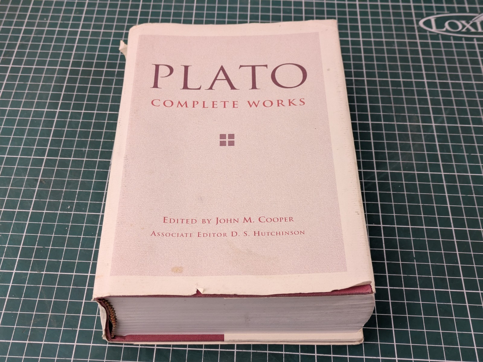 Plato Complete Works – John M Cooper – Hardback book