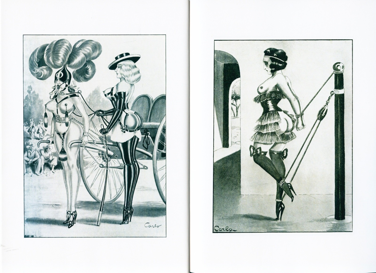 THE PATENT LEATHER MADONNA Carlo Illustrations 1920s/30s ~ Vasta Editions 2026