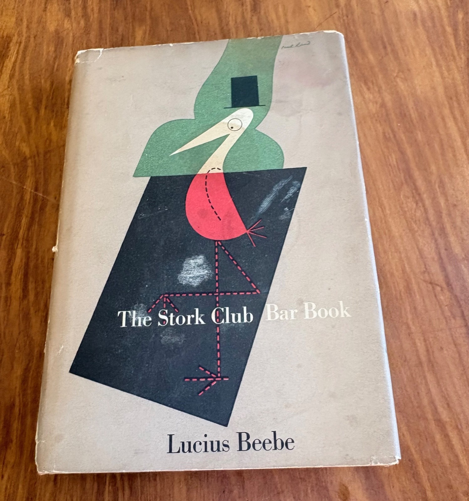 THE STORK CLUB BAR BOOK BY LUCIUS BEEBE 1946 HC/DJ 1ST EDITION /COCKTAIL RECIPES