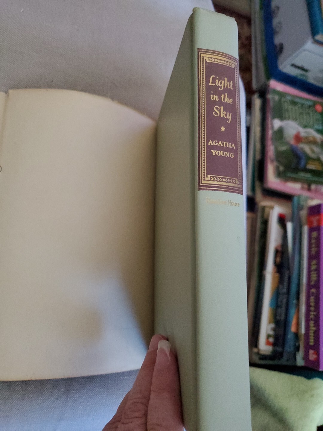 Light in the Sky by Agatha Young 1948 Edition HC Book