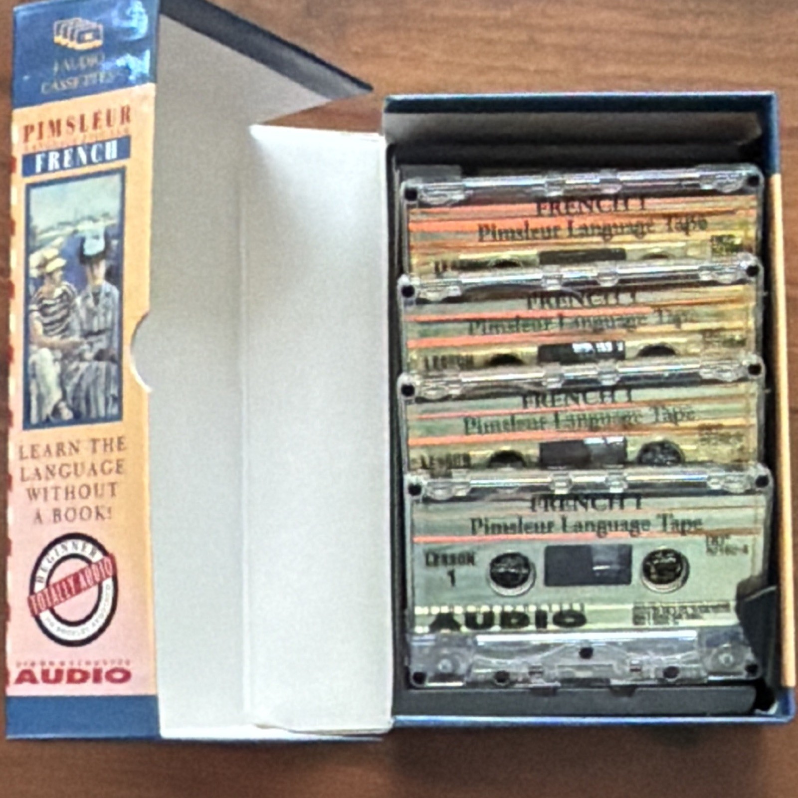 Pimsleur French I Beginner Language Course Audio Cassettes Box Set 1996