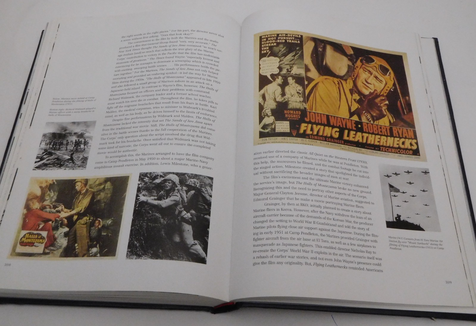 The Marines Hardcover Coffee Table Book USMC History 359 Pages Oversized