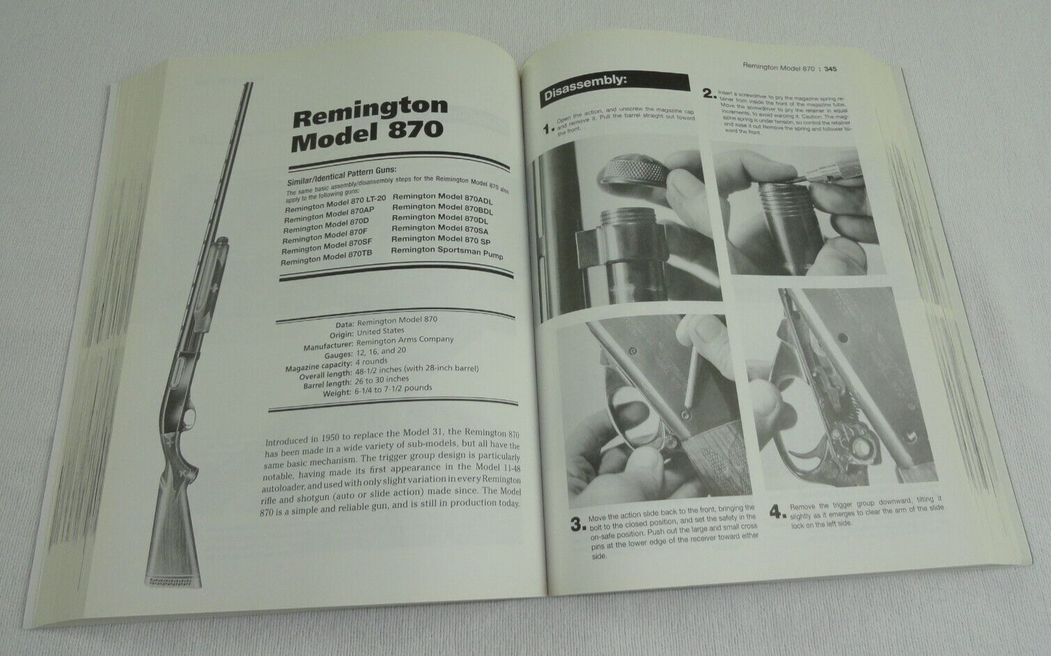 GUN DIGEST BOOK OF SHOTGUNS ASSEMBLY/DISASSEMBLY 656 PAGES KEVIN MURAMATSU 2016