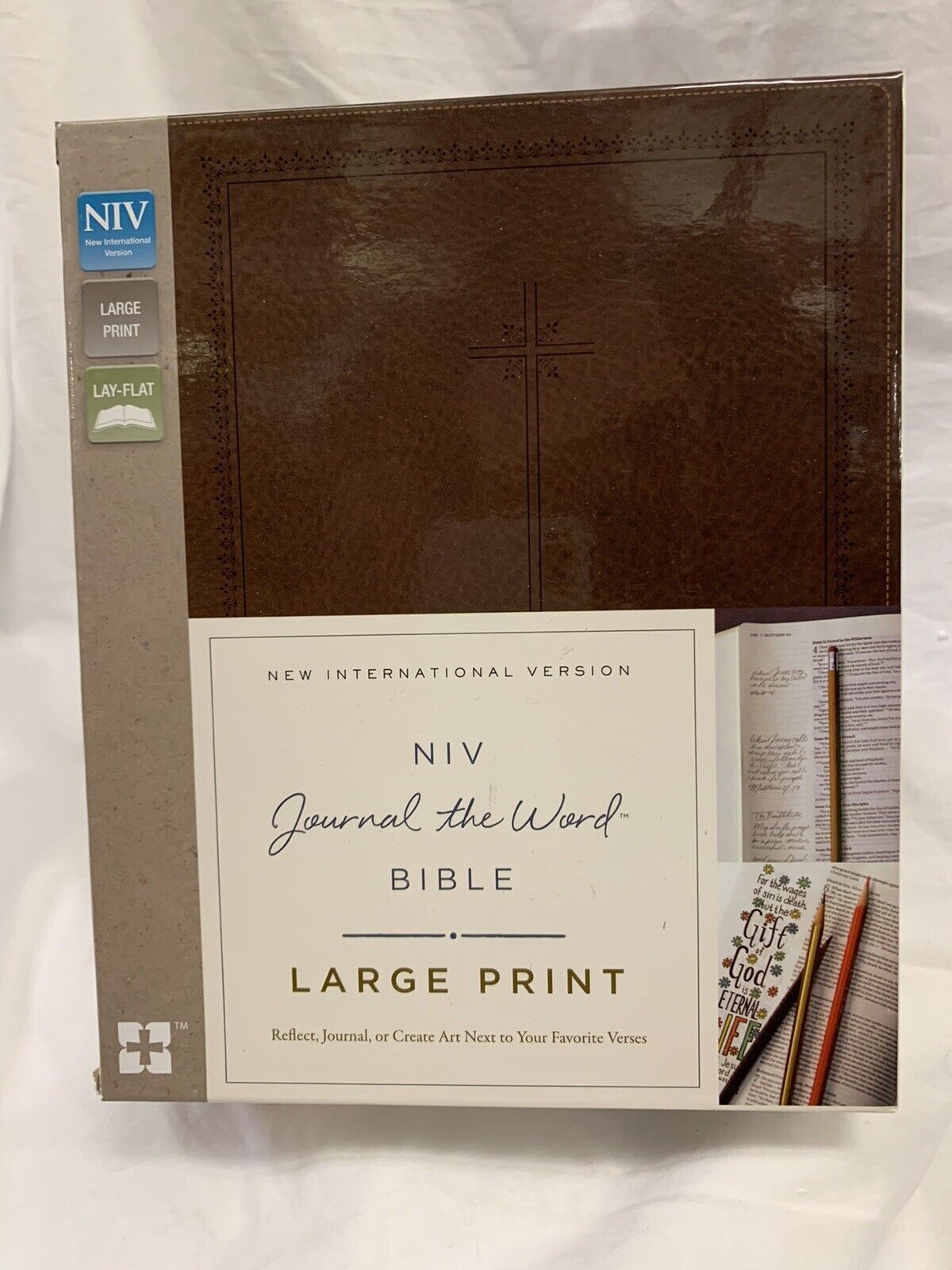 Journal the Word Bible : Reflect, Journal, or Create Art Next to Your…