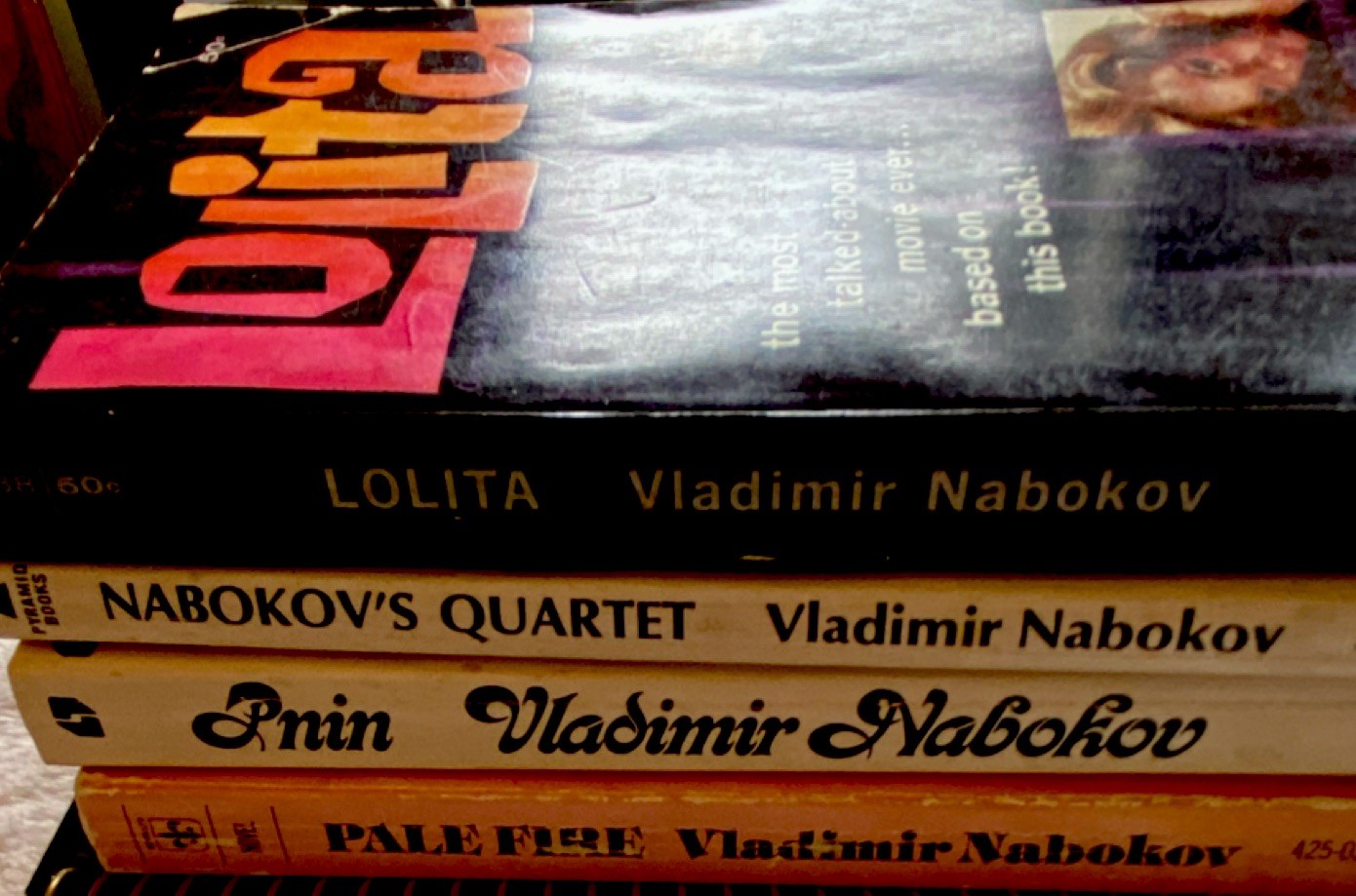 Vladimir Nabokov Paperback Lot 4: Lolita, Pnin, Pale Fire, Nabokov’s Quartet