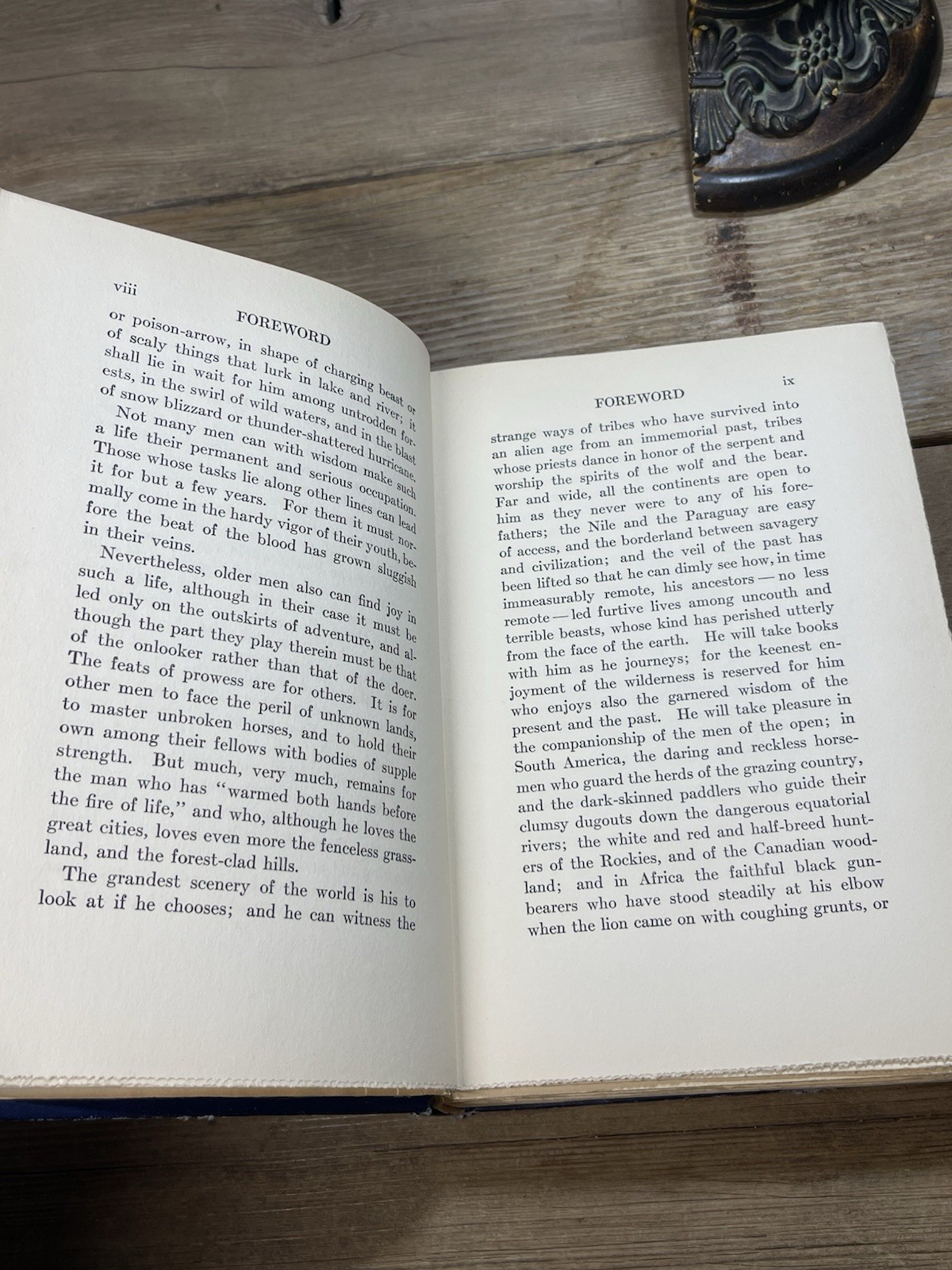A Book Lovers Holidays in the Open – Ex-Lib Theodore Roosevelt HC Scribners 1916