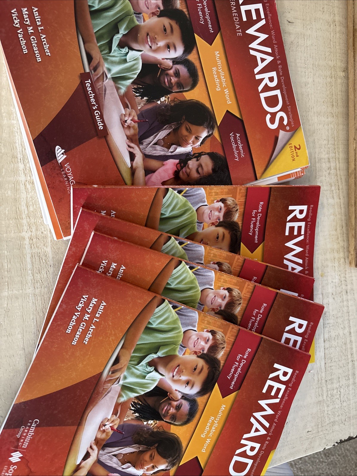 REWARDS INTERMEDIATE Teacher’s Guide 2nd Edition New W/ 4 Student Books