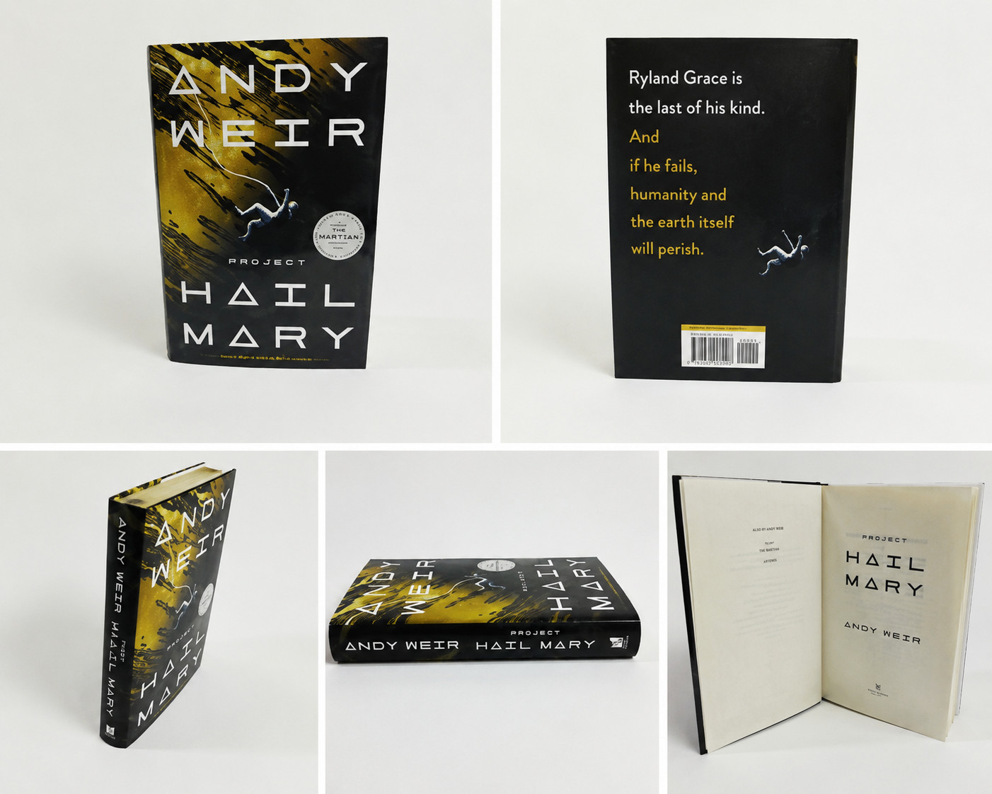 Project Hail Mary : A Novel by Andy Weir (2021, Hardcover)