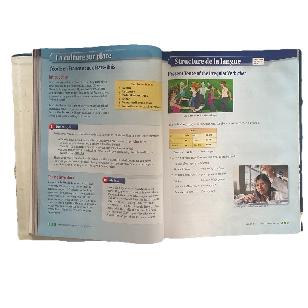 EMC World Languages Tes branche? 1 French A1 Beginner Language Course Book 2007