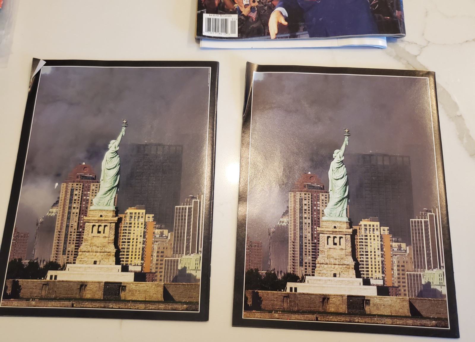 Lot of 7 +1 September 11th 2001 9/11 Magazines Special Editions: Time Newsweek