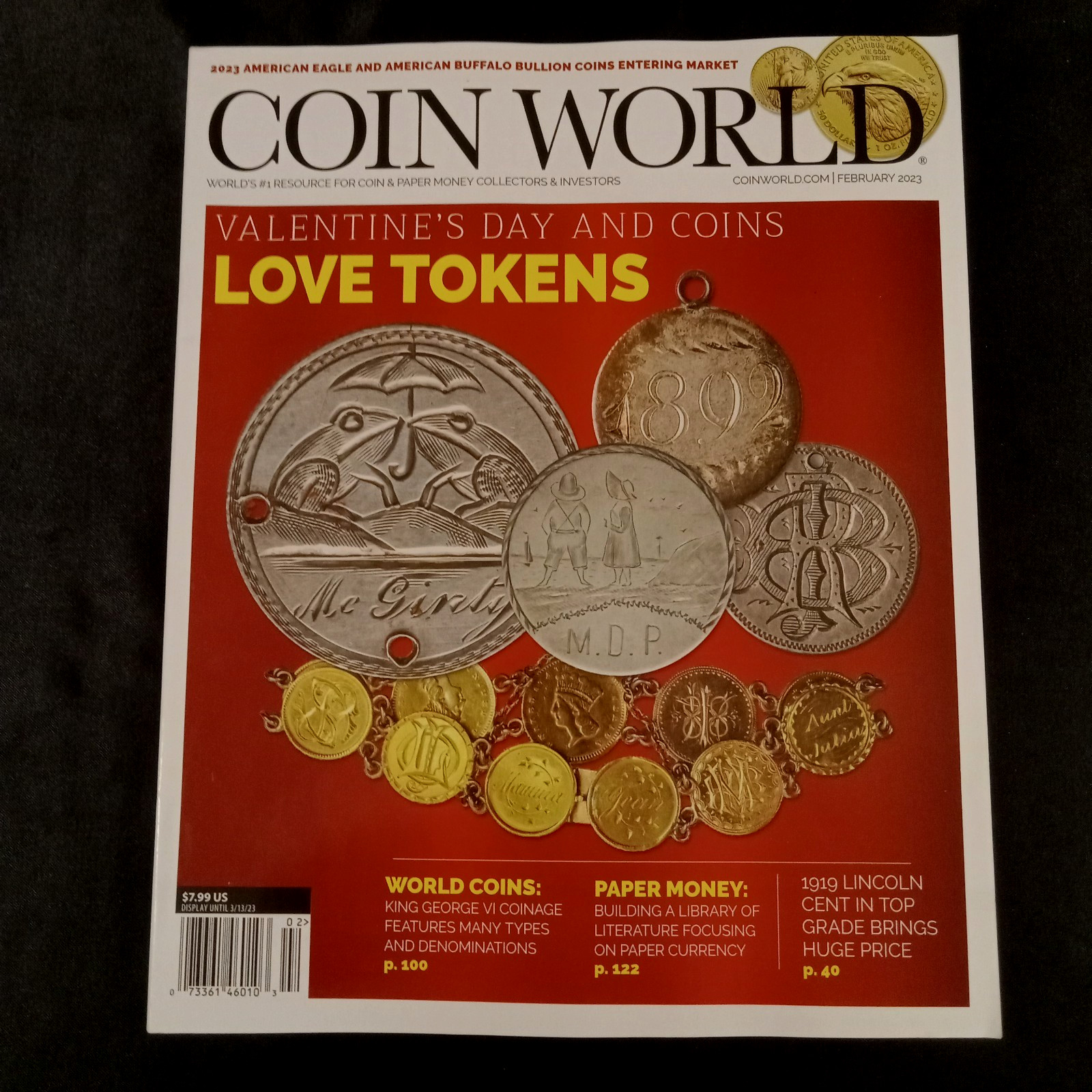 Coin World Magazine Lot 7 Issues 2022-2023 Numismatics Coins Paper Money Collect