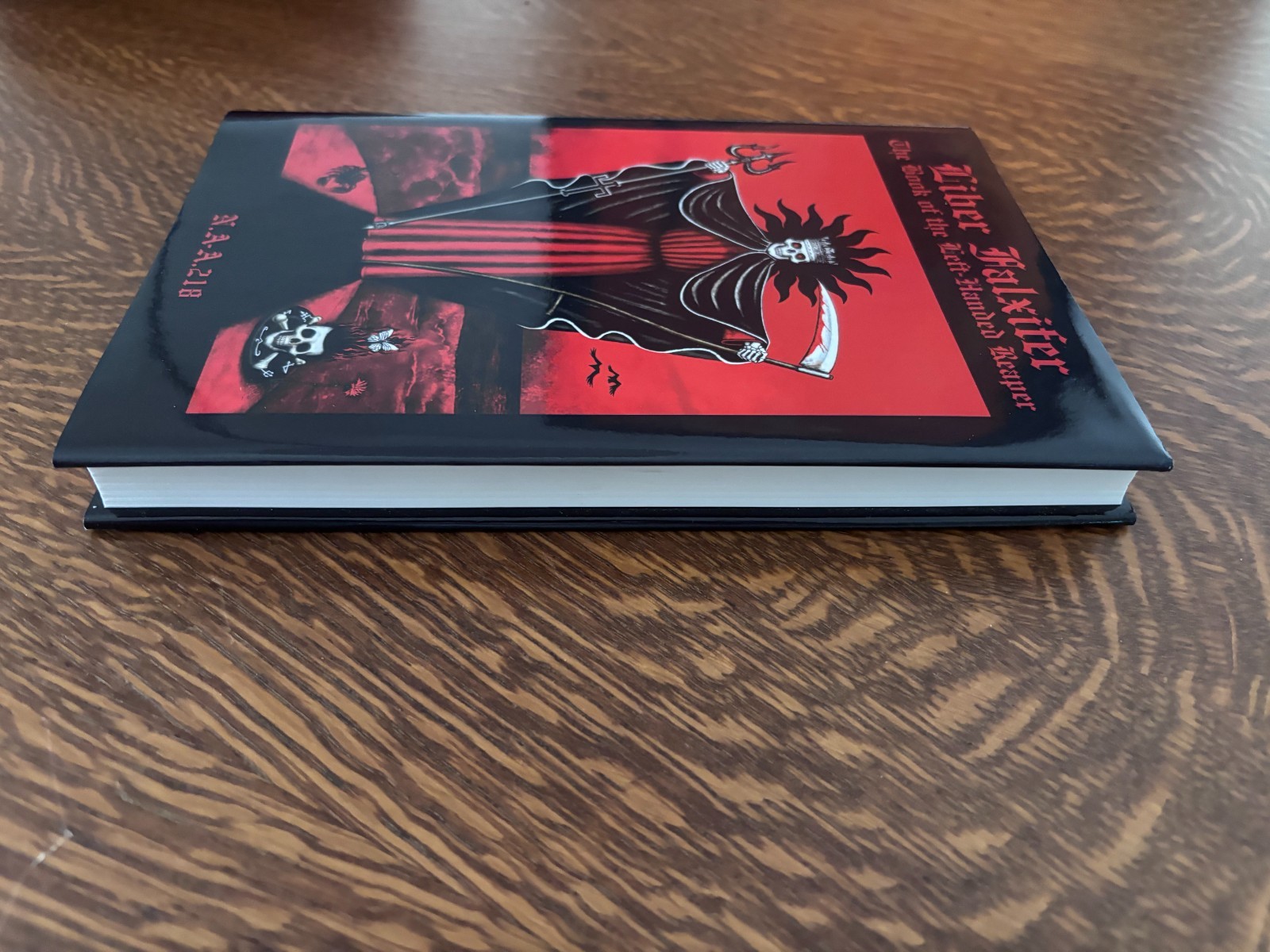 Liber Falxifer Ixaxaar N.A-A.218 Book Of The Left Hand Reaper #278/434 LHP HC