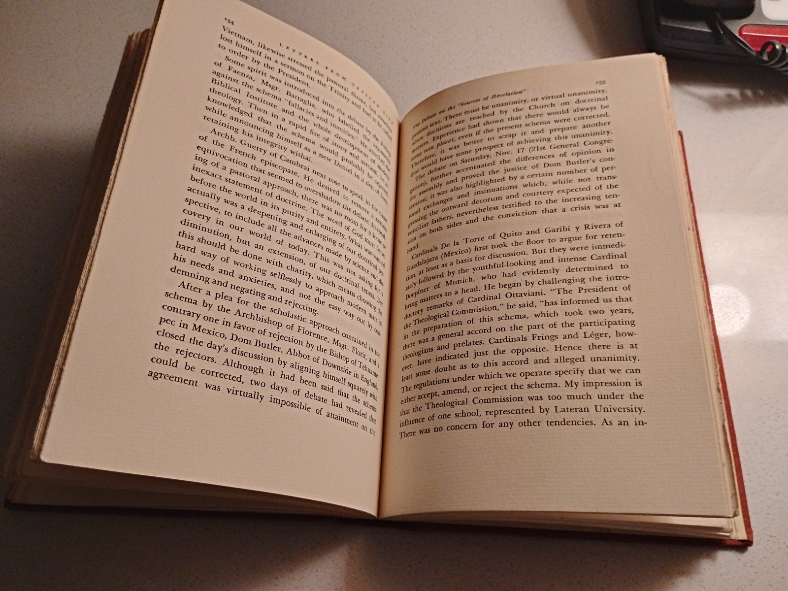 1963 Letters From Vatican City – CBS NEWS Reference Library Stamped – 1st Ed