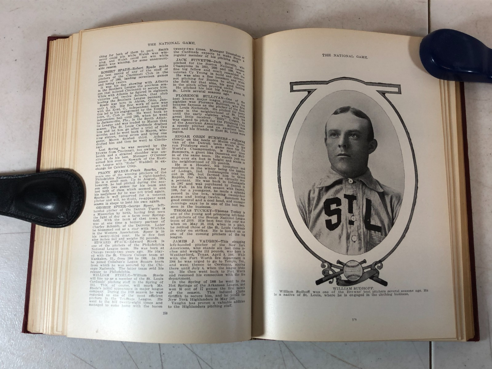 The National Game by Alfred Spink, 1910, E-57