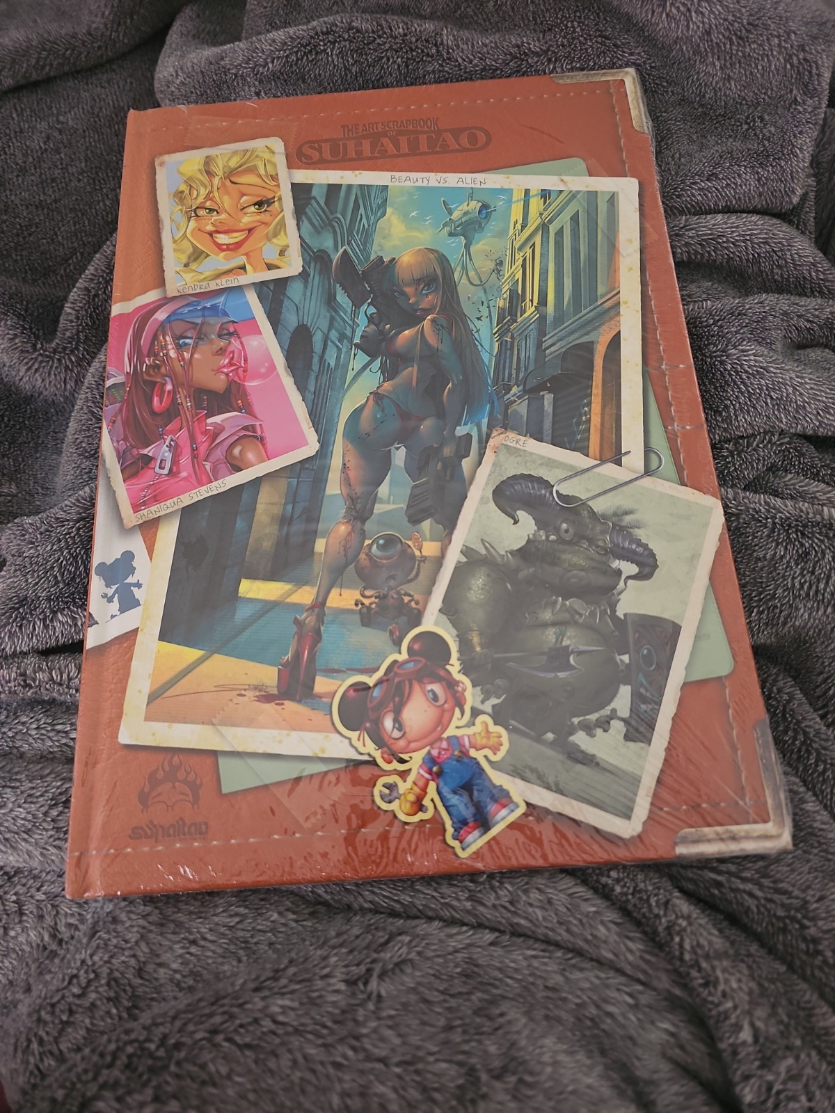 Rare Sealed ’10 The Art Scrapbook of Suhaitao Sketchbook 1st Edition Brandstudio