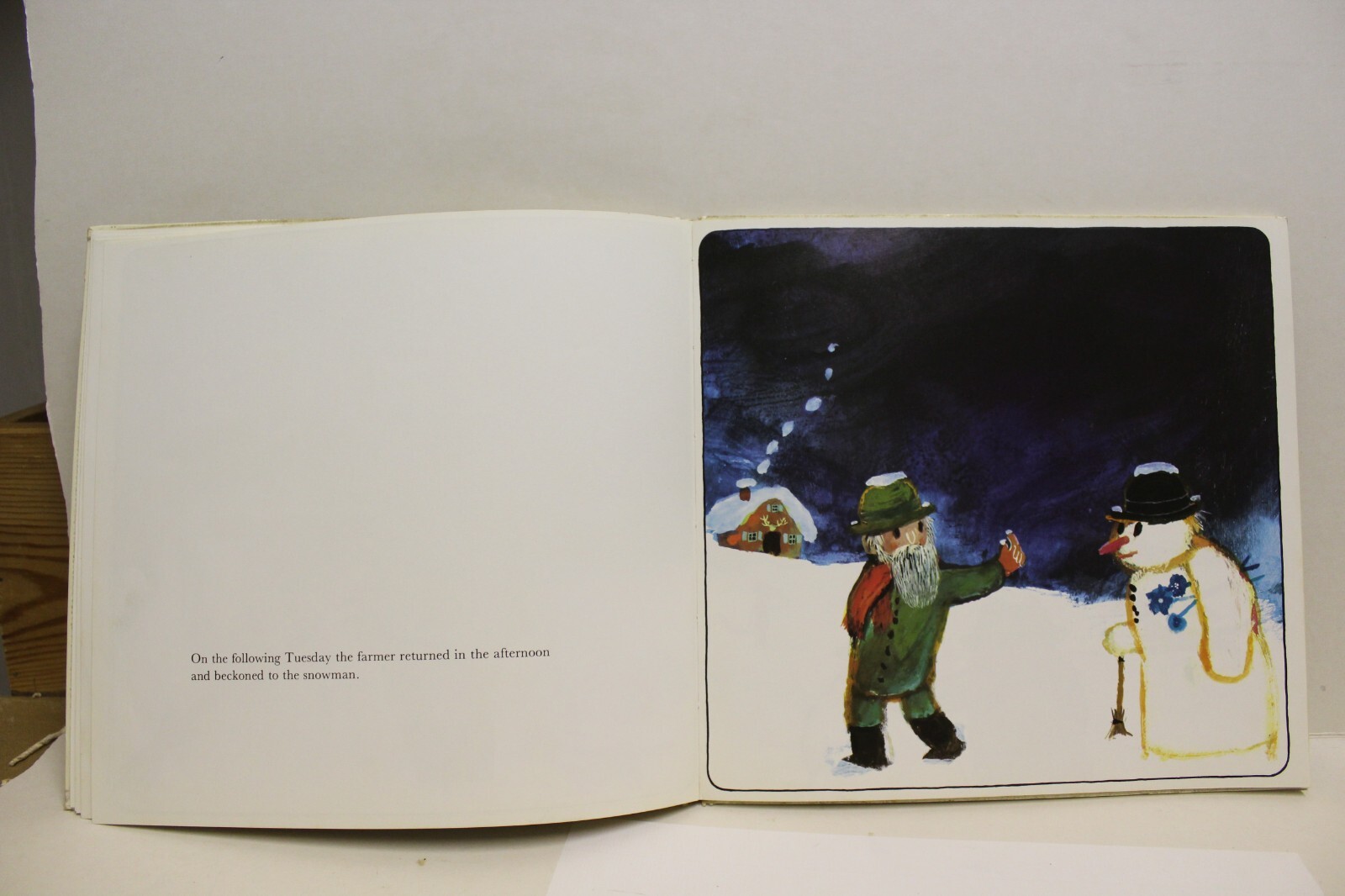 Janosch Oh Dear, Snowman Hardback 26×27.5cm 1976