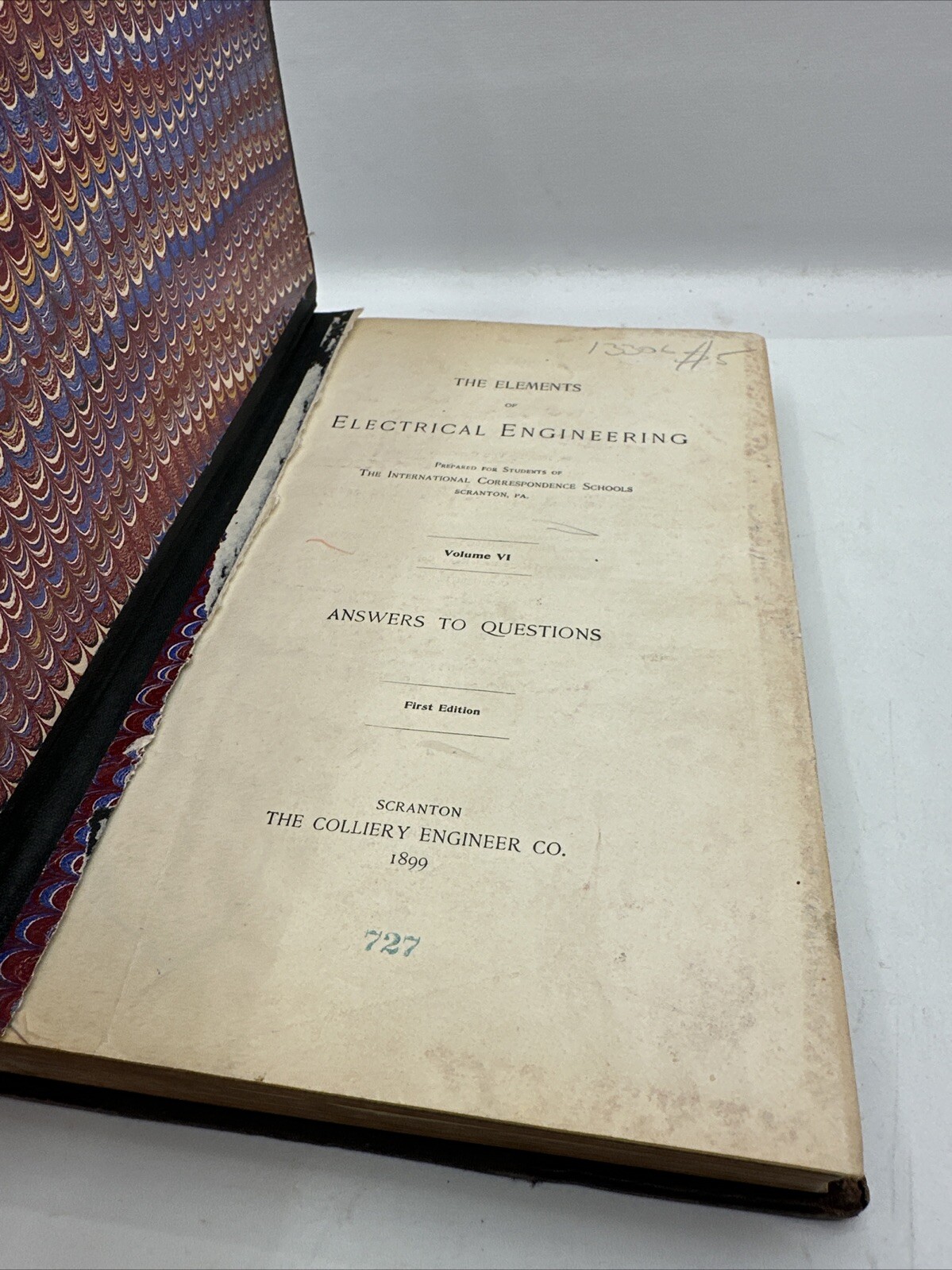 the elements of electrical engineering Volume VI Answers To Questions HC