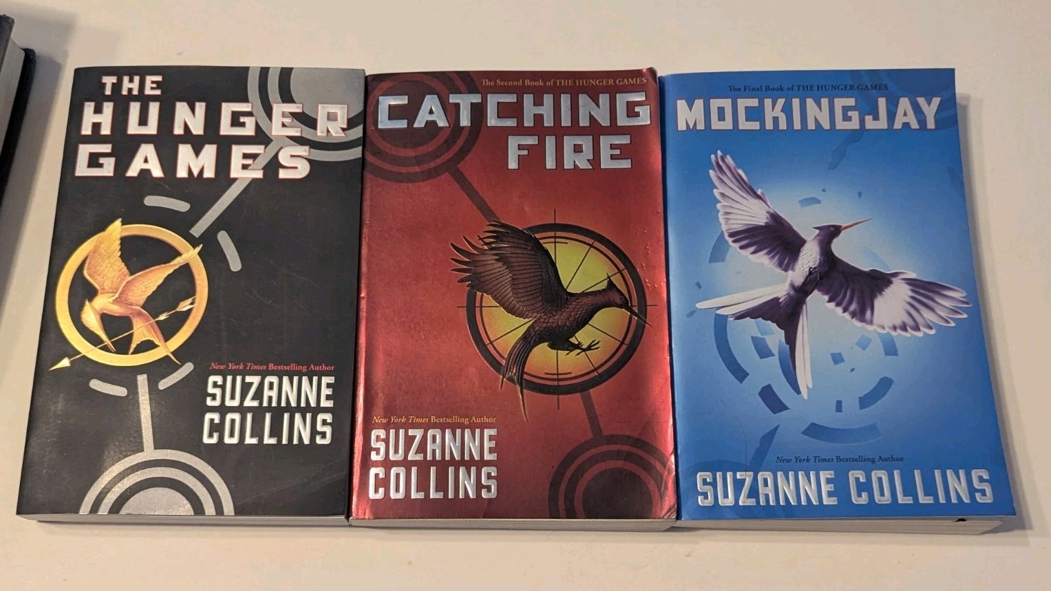 The Hunger Games Trilogy Book Set By Suzanne Collins Hardcover and Paperback Lot