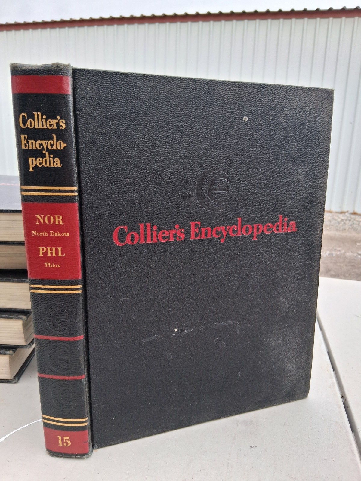 1957 Collier’s Encyclopedia Volume 1 – 20 Complete Set, See Photos