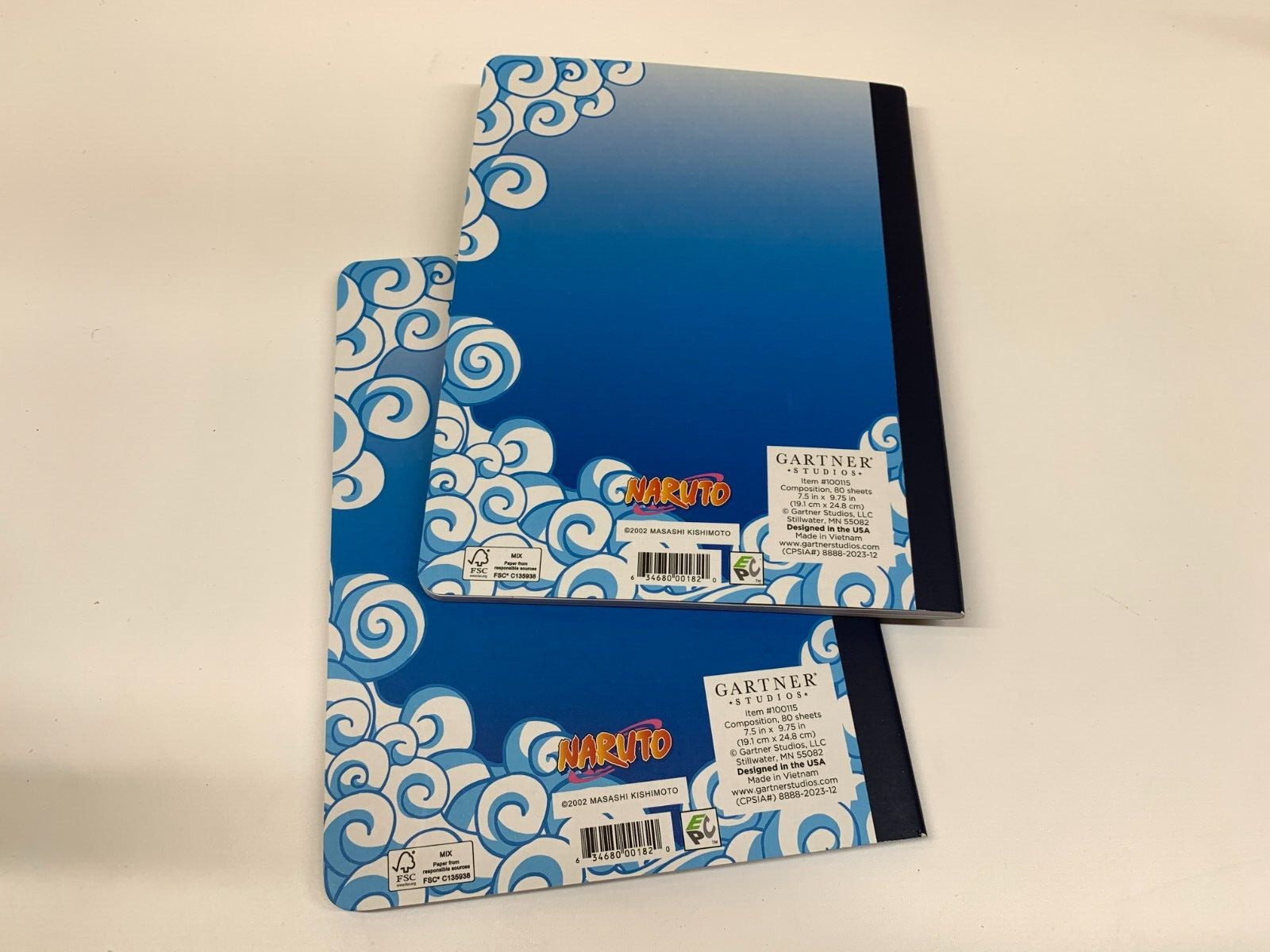 Naruto Composition Notebook Children’s School Journal 80 Pages 7.5 in x 9.75 in