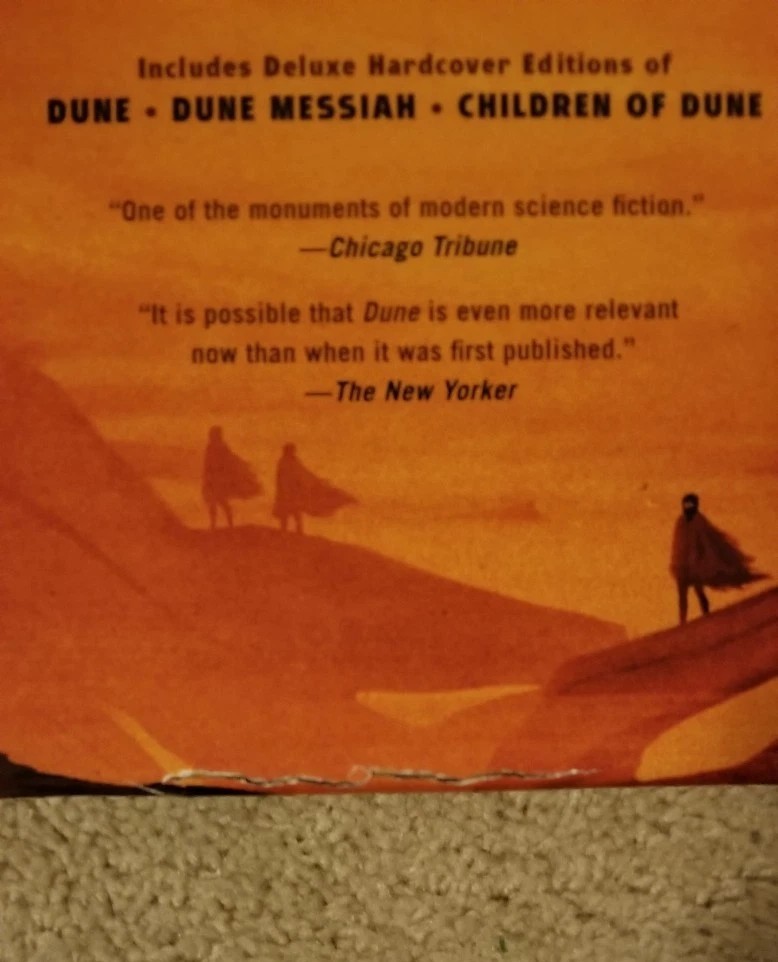 Dune, Dune Messiah, Children Of Dune Hardcover Box Set, Ace, 2024