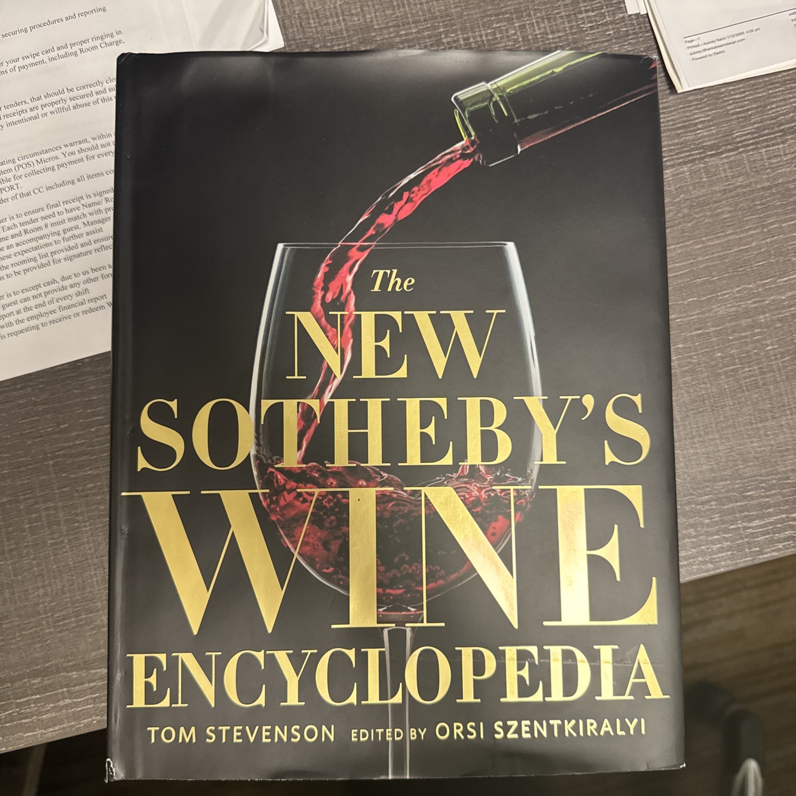 New Sotheby’s Wine Encyclopedia by Tom Stevenson (2020, Hardcover)