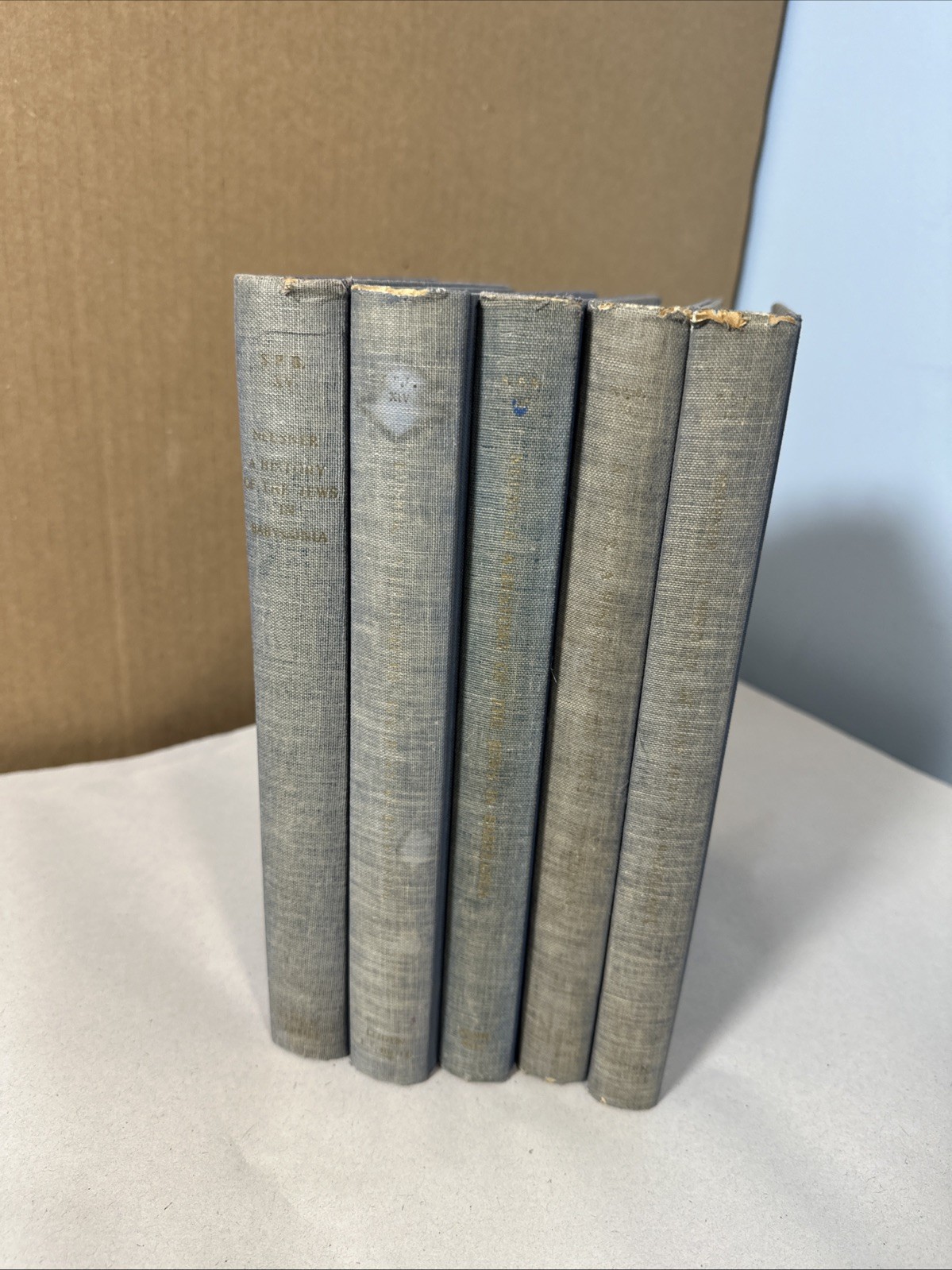 A History of The Jews In Babylonia by Jacob Neusner 5 Volume Set First Edition