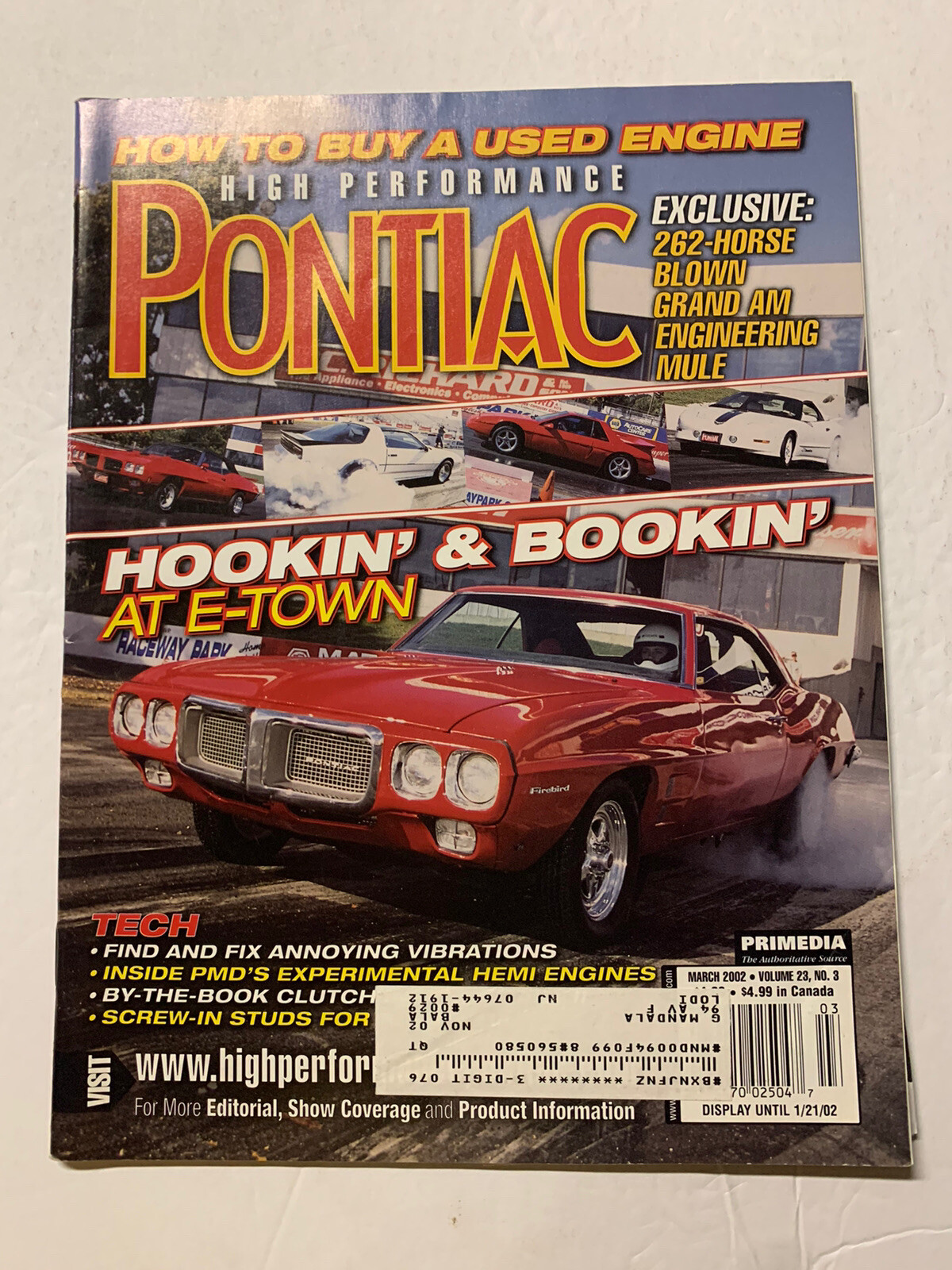 Pontiac MAGAZINE 2002… 12 In Total Near Mint-Mint None Finer
