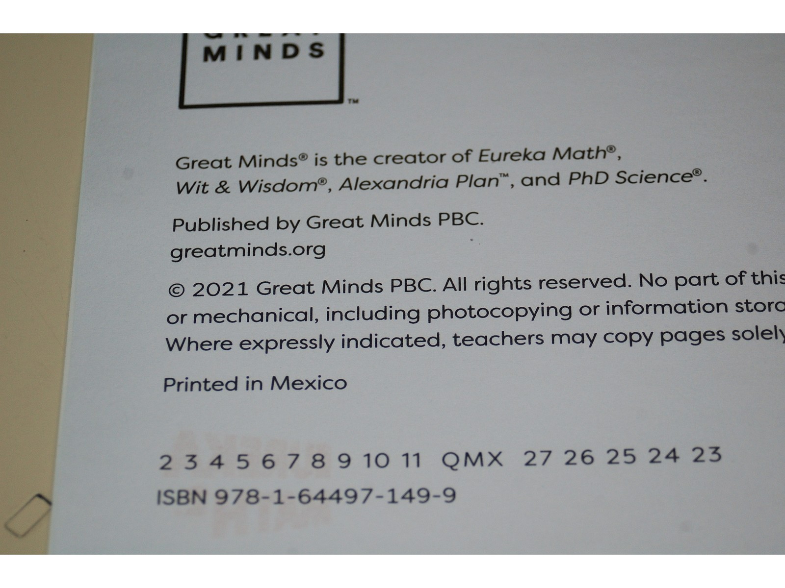 Eureka Math² Squared Kindergarten Module 1 Teacher Book – Weight: 39 oz.