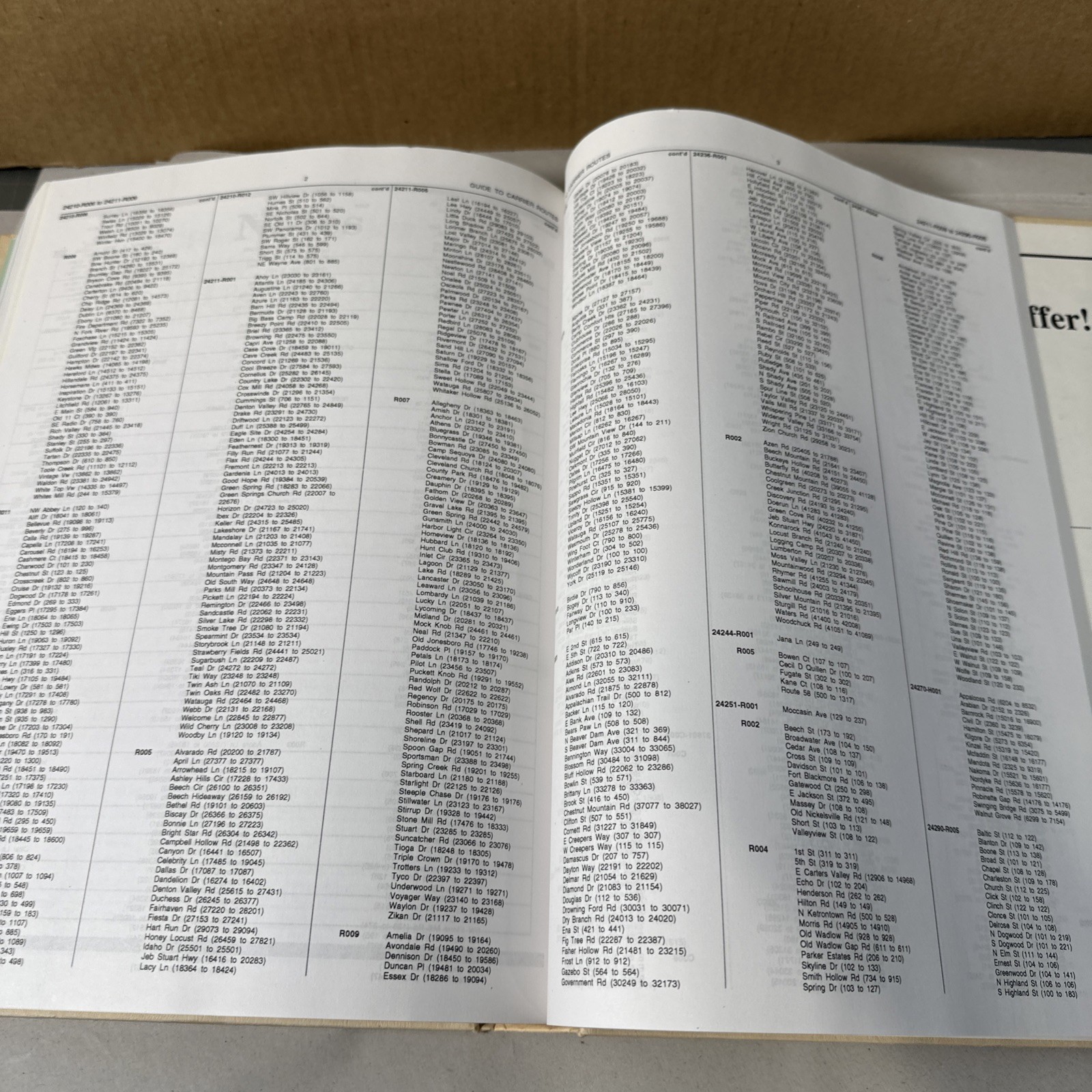 Bristol Virginia Tennessee City Directory Cross Reference Directory 1996 Polk