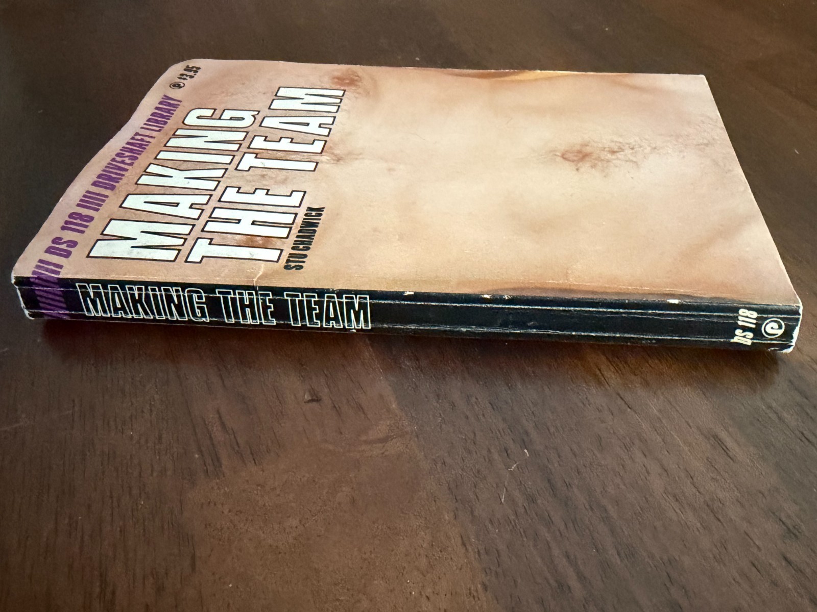 MAKING THE TEAM by Stu Chadwick Gay Pulp Paperback 1983 RARE Fair Condition