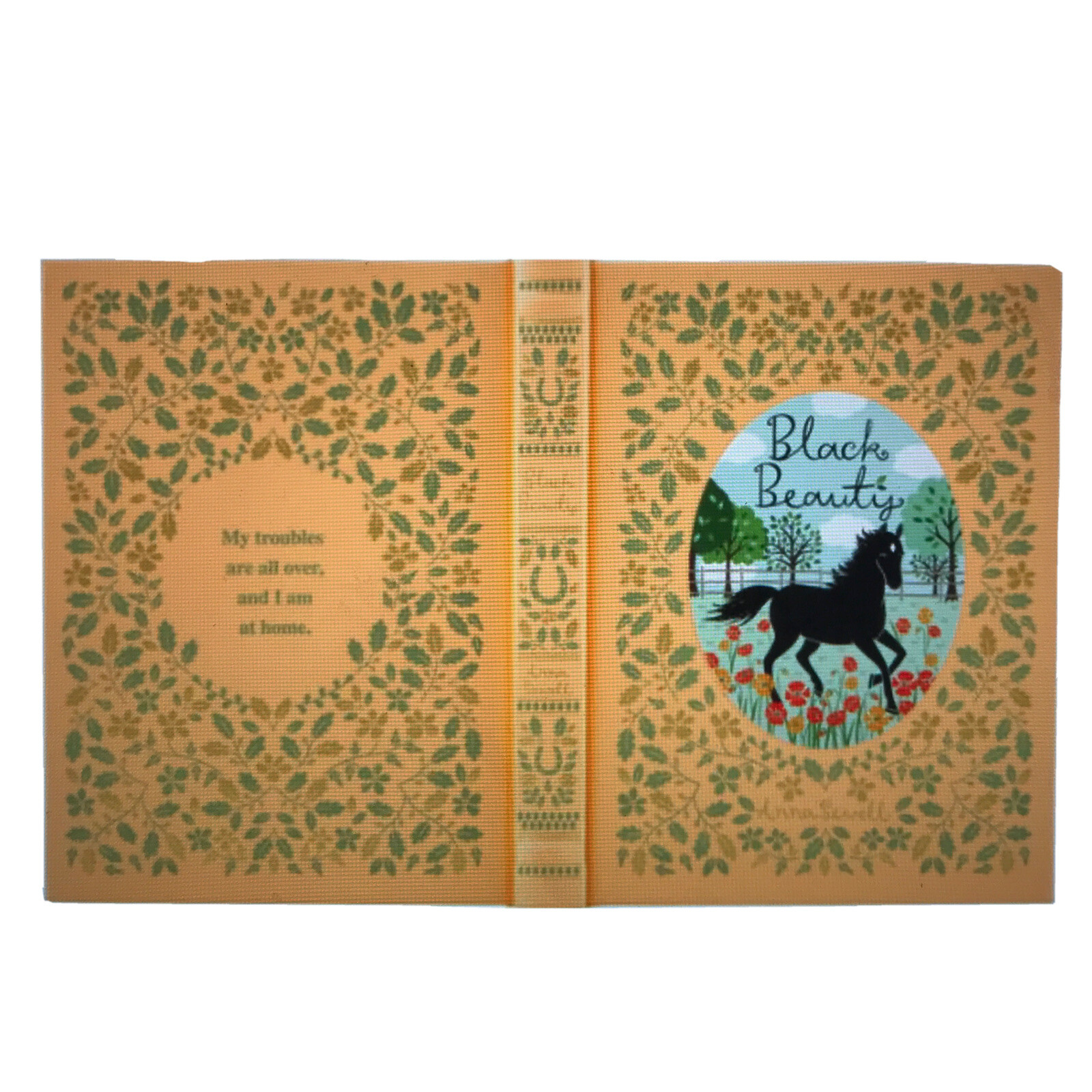 ❤️ SET of 2 BLACK BEAUTY and ANNE of GREEN GABLES Leather Bound Classics NEW