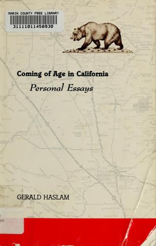 Coming of Age in California : Personal Essays Paperback Gerald Ha