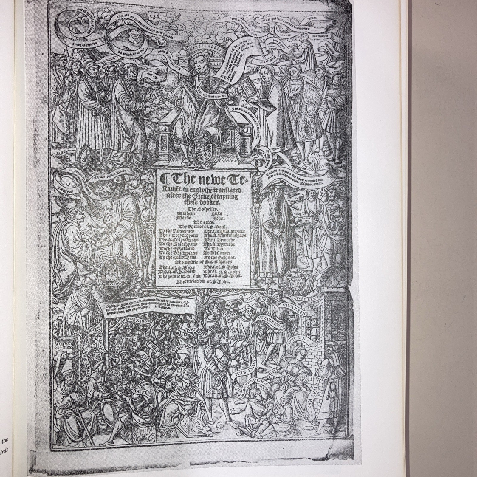 New Testament Octapla 8 English Vers of New Testament in Tyndale KJV 1946