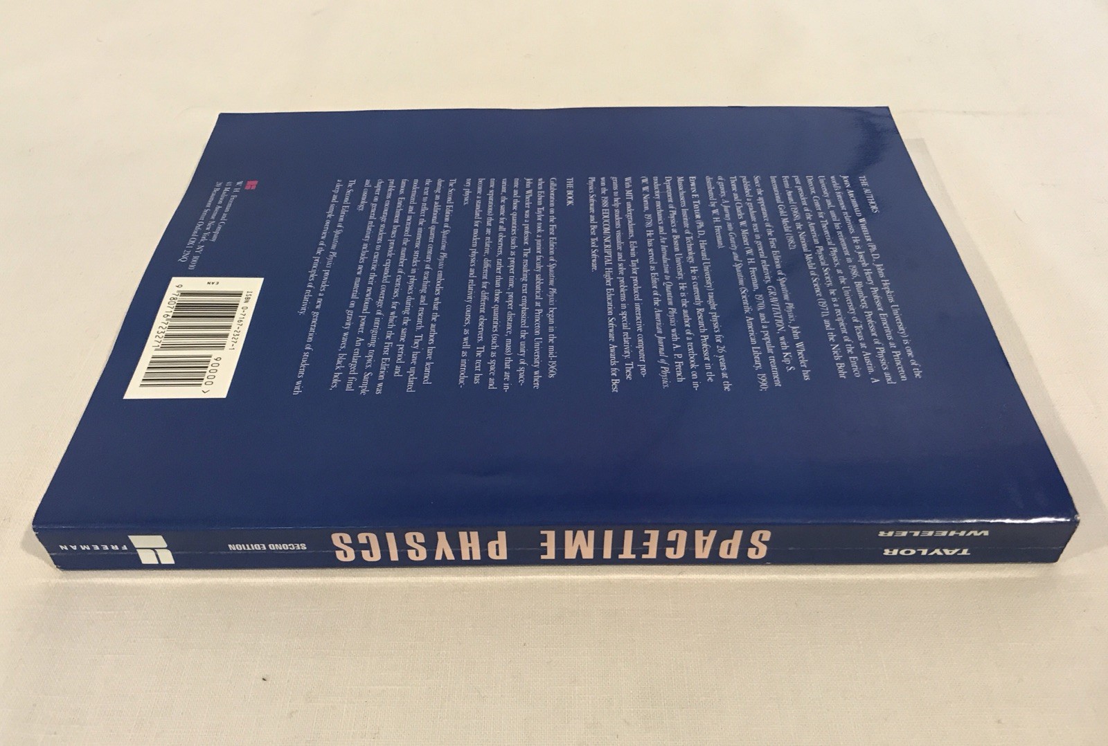 Spacetime Physics Paperback Book By Edwin F Taylor New Unread Copy
