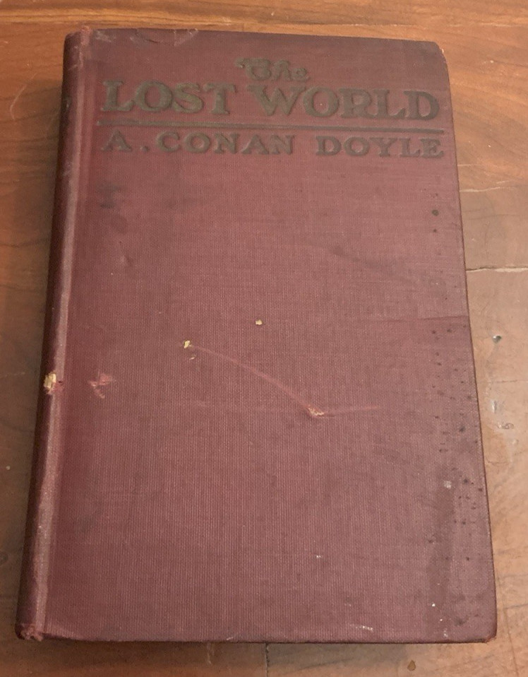Lost World A. Conan Doyle 1912 A. L. Burt Illustrated Photoplay 1925 Dinosaurs