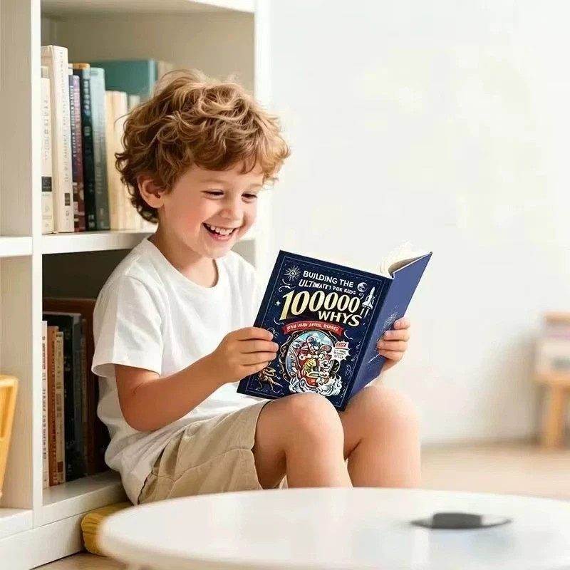Children’s Encyclopedia 100,000 Why Questions Kids Educational Learning Book USA