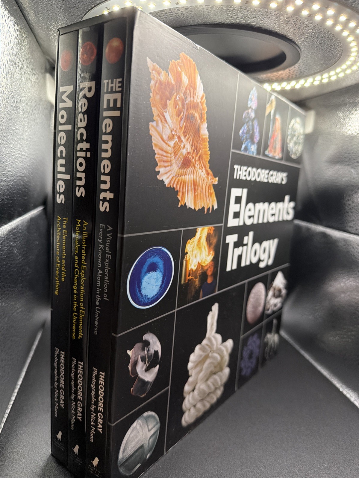 THEODORE GRAY’S ELEMENTS TRILOGY –3 BOOK BOX SET with Paperbacks New!