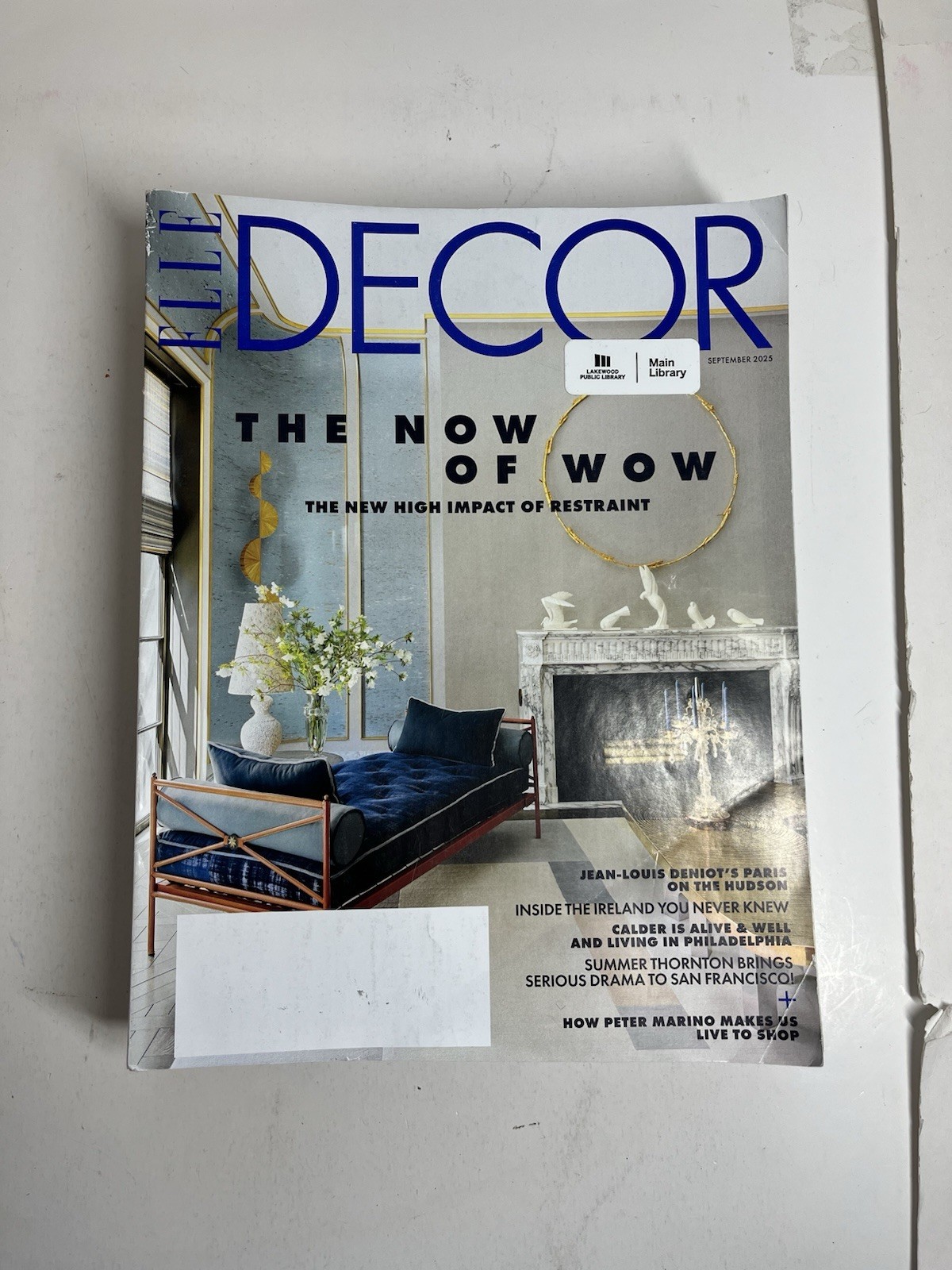 ELLE DECOR Veranda Dwell AD Magazines Lot of 8 Issues Ex-Library 2025